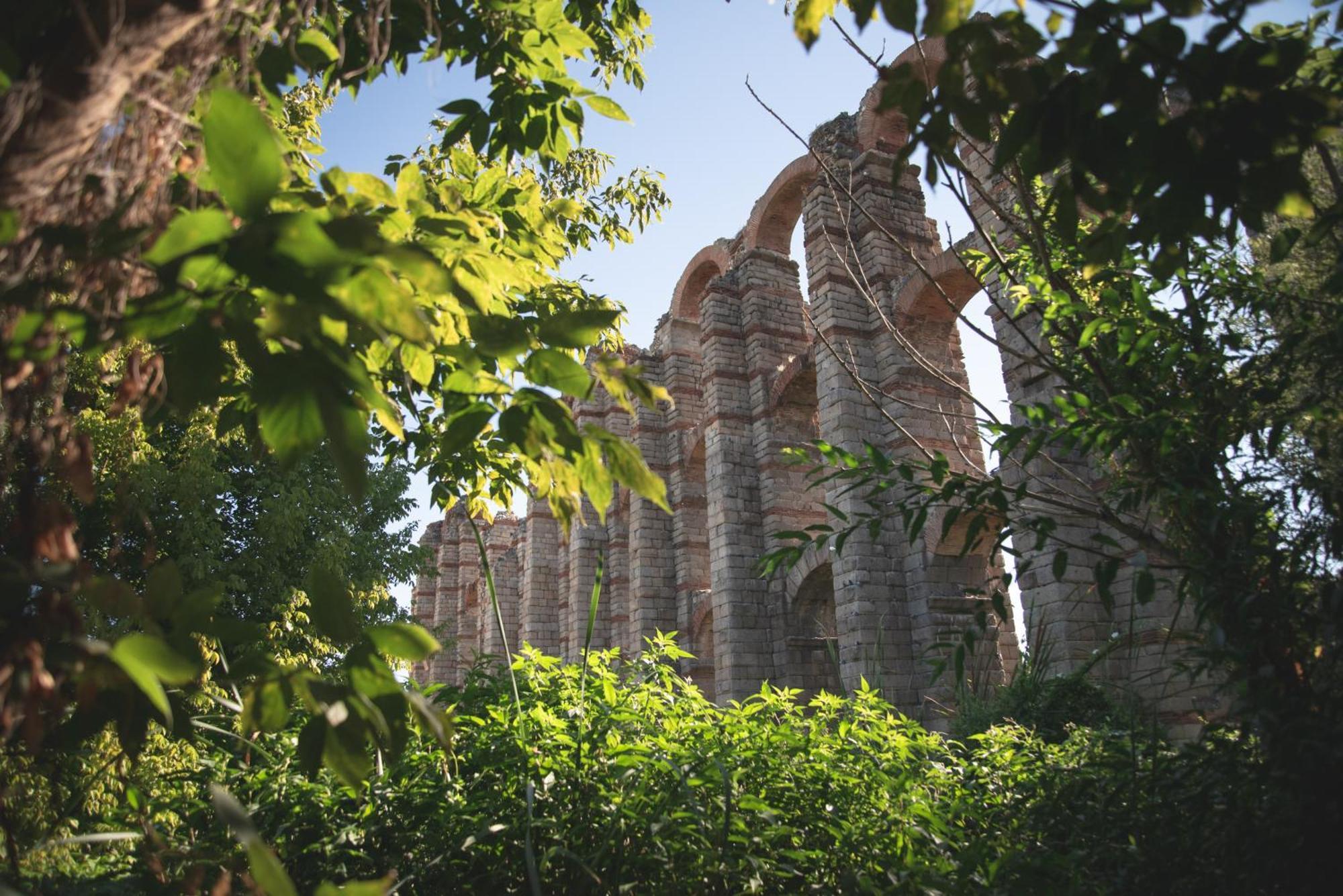 Loft Abuela Pepa Vistas Al Acueducto De Los Milagros Mérida Eksteriør billede